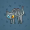 Scared Cat #8725