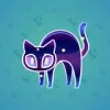 Scared Cat #8730