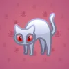 Scared Cat #8754
