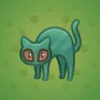 Scared Cat #8906