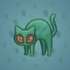 Scared Cat #8951