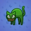 Scared Cat #9025