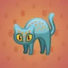 Scared Cat #9135