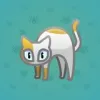 Scared Cat #9173