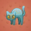 Scared Cat #9295
