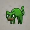 Scared Cat #9607