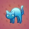 Scared Cat #9719