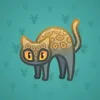 Scared Cat #9753