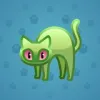 Scared Cat #9884