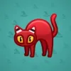 Scared Cat #9995