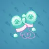 Snow Mittens #1057
