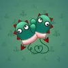 Snow Mittens #106