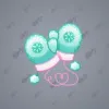 Snow Mittens #10705