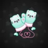 Snow Mittens #1078
