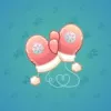 Snow Mittens #10910