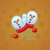 Snow Mittens #10947