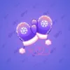 Snow Mittens #11195