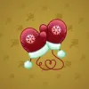 Snow Mittens #1136