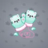 Snow Mittens #11451