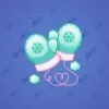Snow Mittens #116