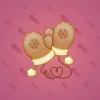 Snow Mittens #1164