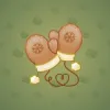 Snow Mittens #11658