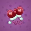 Snow Mittens #118
