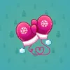 Snow Mittens #1206