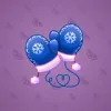 Snow Mittens #1226