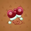 Snow Mittens #12323