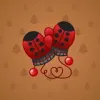 Snow Mittens #12345