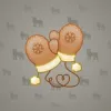 Snow Mittens #12459