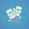 Snow Mittens #12599