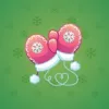 Snow Mittens #12604