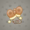 Snow Mittens #12608