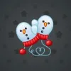 Snow Mittens #12698