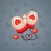 Snow Mittens #12855