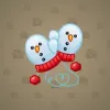 Snow Mittens #12909