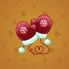 Snow Mittens #12917