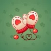 Snow Mittens #1326