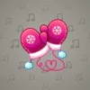 Snow Mittens #13423