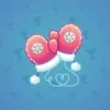 Snow Mittens #13662