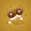 Snow Mittens #1374