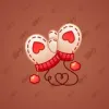 Snow Mittens #13789