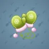Snow Mittens #14272