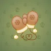 Snow Mittens #14679