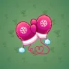 Snow Mittens #1478
