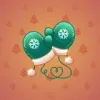 Snow Mittens #15026