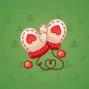 Snow Mittens #15147