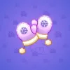 Snow Mittens #155